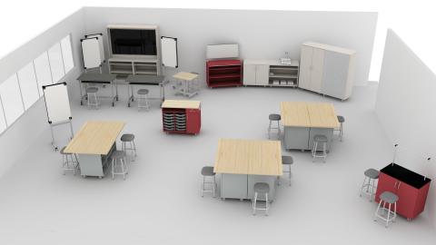 Compute-IT Computer Table - Flexible School Furniture, Classroom,  Makerspace, Library